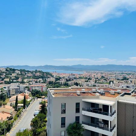 Tres Bel Appartement -Residence Avec Piscine Sur Le Toit Et Vue Panoramique Saint-Raphael (Var) Exterior foto